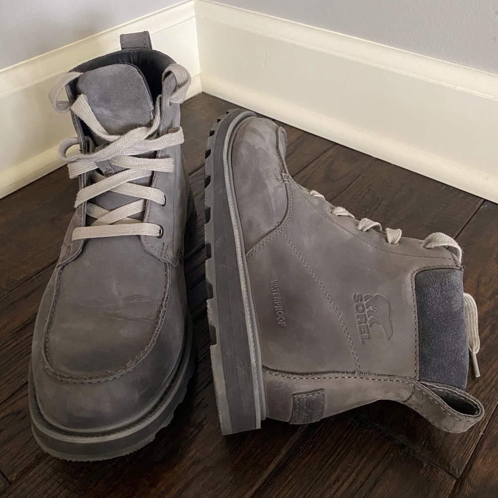 Sorel Men's Madson Moc Toe - Quarry